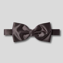 Load image into Gallery viewer, Folkespeare Dark Grey Satin Bow Tie