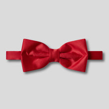 Load image into Gallery viewer, Folkespeare Scarlet Red Satin Classic Bow Tie