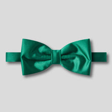 Load image into Gallery viewer, Folkespeare Forest Green Satin Classic Bow Tie