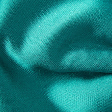 Load image into Gallery viewer, Folkespeare Teal Satin Bow Tie Fabric