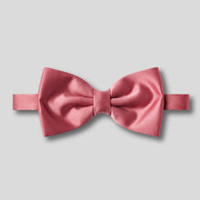Load image into Gallery viewer, Folkespeare Dusky Pink Satin Classic Bow Tie
