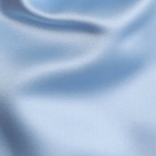Load image into Gallery viewer, Folkespeare Light Blue Satin Scrunchie Cravat Fabric