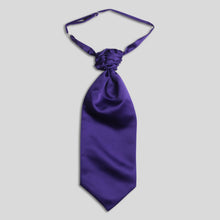 Load image into Gallery viewer, Folkespeare Purple Satin Scrunchie Cravat