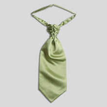 Load image into Gallery viewer, Folkespeare Avocado Satin Scrunchie Cravat