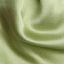 Load image into Gallery viewer, Folkespeare Avocado Satin Scrunchie Cravat Fabric