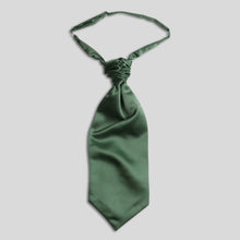 Load image into Gallery viewer, Folkespeare Leaf Satin Scrunchie Cravat