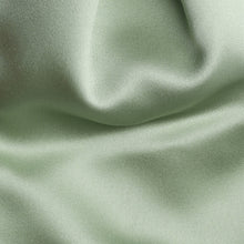 Load image into Gallery viewer, Folkespeare Sage Satin Scrunchie Cravat Fabric