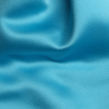 Load image into Gallery viewer, Folkespeare Turquoise Satin Scrunchie Cravat Fabric