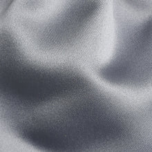 Load image into Gallery viewer, Folkespeare Boys Silver Grey Satin Scrunchie Cravat Fabric