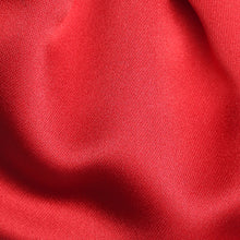Load image into Gallery viewer, Folkespeare Boys Scarlet Red Satin Scrunchie Cravat Fabric