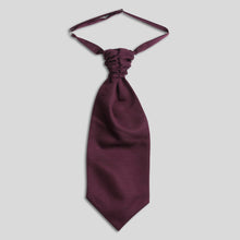 Load image into Gallery viewer, Folkespeare Maroon Slub Srunchie Cravat