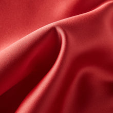 Load image into Gallery viewer, Folkespeare Wine Satin Pocket Square Fabric