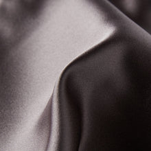 Load image into Gallery viewer, Folkespeare Dark Grey Satin Pocket Square Fabric