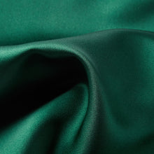 Load image into Gallery viewer, Folkespeare Bottle Green Satin Pocket Square Fabric