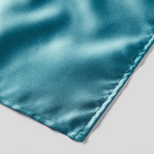 Load image into Gallery viewer, Folkespeare Airforce Satin Pocket Square finishing