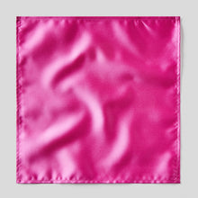 Load image into Gallery viewer, Folkespeare Fuchsia Satin Pocket Square