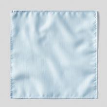 Load image into Gallery viewer, Folkespeare Light Blue Slub Pocket Square