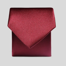 Load image into Gallery viewer, Folkespeare Boys Burgundy Satin Tie