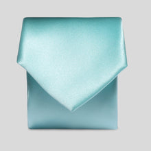 Load image into Gallery viewer, Folkespeare Boys Aqua Satin Tie