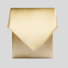 Load image into Gallery viewer, Folkespeare Boys Lemon Satin Tie