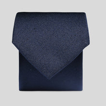 Load image into Gallery viewer, Folkespeare Boys Navy Slub Tie