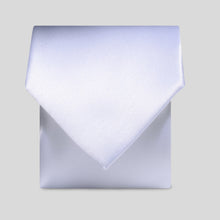 Load image into Gallery viewer, FBA White Satin Tie