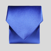 Load image into Gallery viewer, Folkespeare Royal Blue Satin Classic Tie