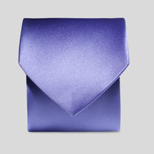 Load image into Gallery viewer, Folkespeare Violet Satin Classic Tie