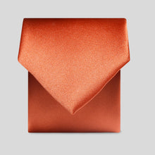 Load image into Gallery viewer, Folkespeare Rust Satin Tie