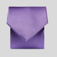 Load image into Gallery viewer, Folkespeare Violet Textured Classic Tie