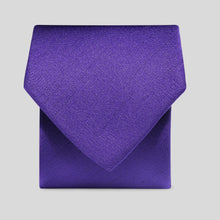 Load image into Gallery viewer, Folkespeare Purple Slub Tie
