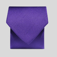 Load image into Gallery viewer, Folkespeare Purple Slub Classic Tie