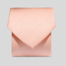 Load image into Gallery viewer, Folkespeare Peach Slub Tie