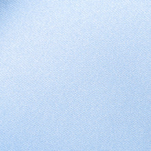 Load image into Gallery viewer, Light Blue Satin Tie and Pocket Square Set Swatch