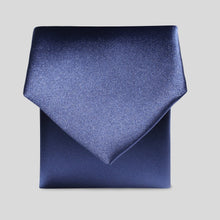 Load image into Gallery viewer, FBA French Navy Satin Tie