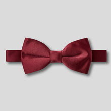 Load image into Gallery viewer, Folkespeare Boys Burgundy Satin Bow Tie
