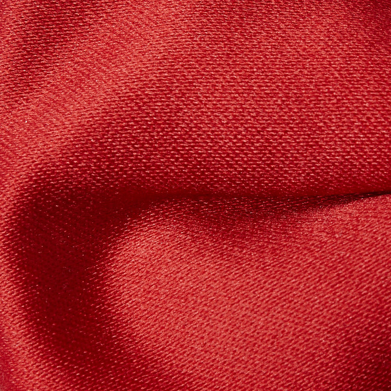 Folkespeare Boys Scarlet Red Satin Bow Tie Fabric