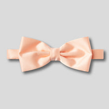 Load image into Gallery viewer, Folkespeare Boys Peach Satin Bow Tie
