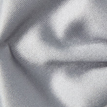 Load image into Gallery viewer, Folkespeare Silver Grey Satin Bow Tie Fabric
