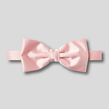 Load image into Gallery viewer, Folkespeare Pink Satin Bow Tie
