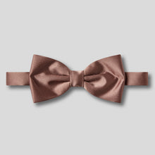Load image into Gallery viewer, Folkespeare Mid Brown Satin Bow Tie

