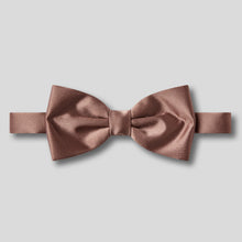 Load image into Gallery viewer, Folkespeare Mid Brown Satin Classic Bow Tie
