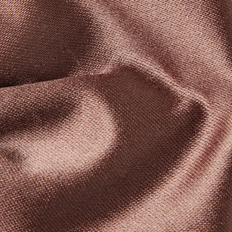 Folkespeare Mid Brown Satin Bow Tie Fabric