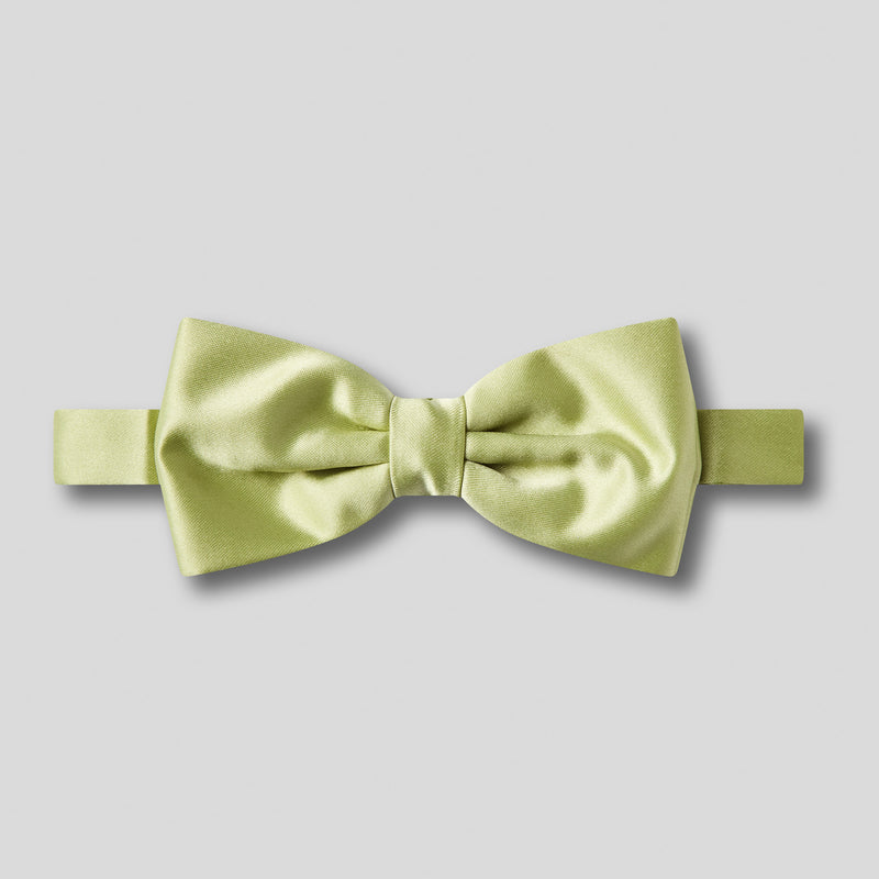 Folkespeare Avocado Satin Classic Bow Tie