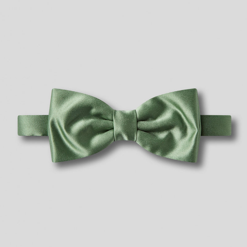 Folkespeare Leaf Satin Bow Tie