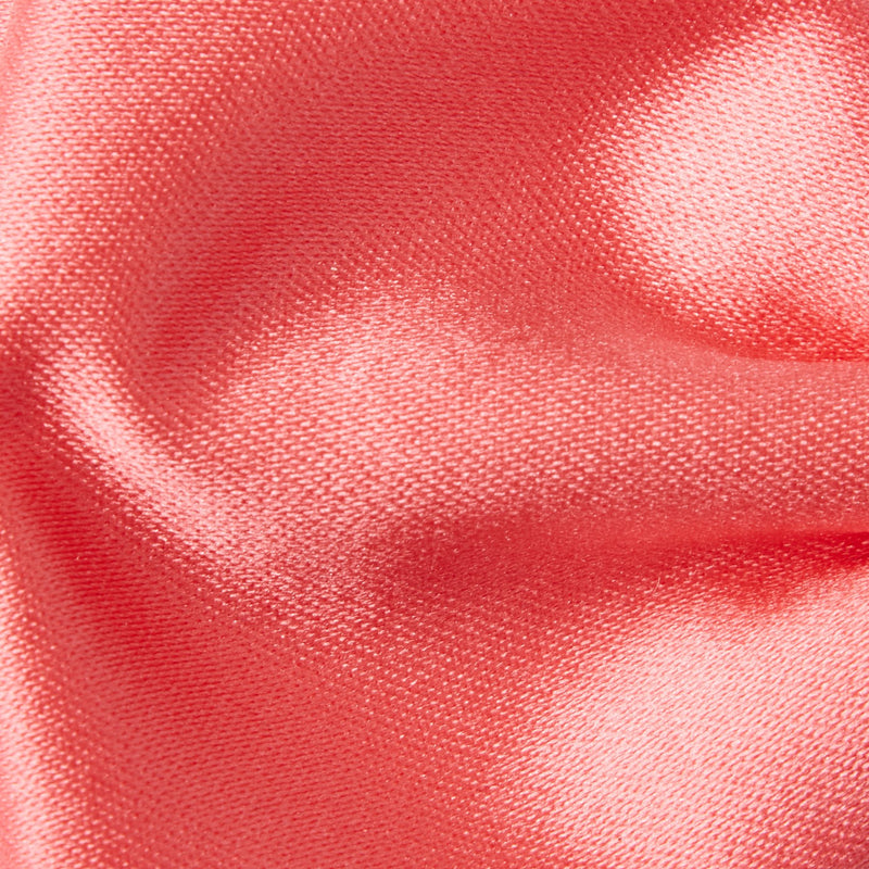 Folkespeare Coral Satin Bow Tie Fabric