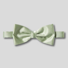 Load image into Gallery viewer, Folkespeare Sage Satin Bow Tie
