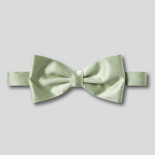 Load image into Gallery viewer, Folkespeare Sage Satin Classic Bow Tie
