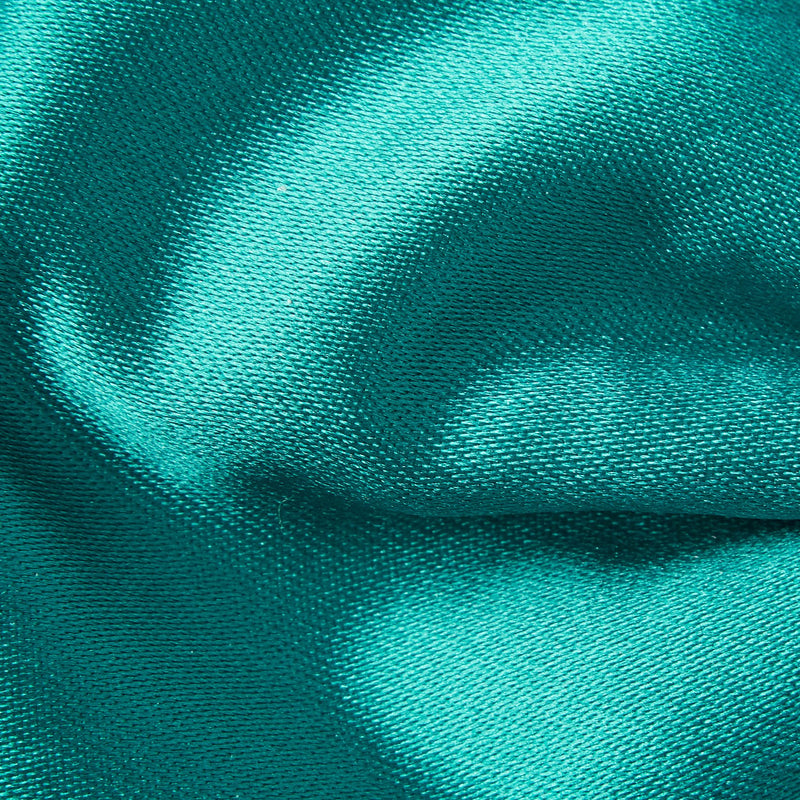 Folkespeare Teal Satin Bow Tie Fabric