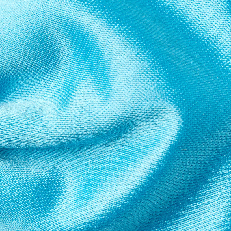 Folkespeare Turquoise Satin Bow Tie Fabric